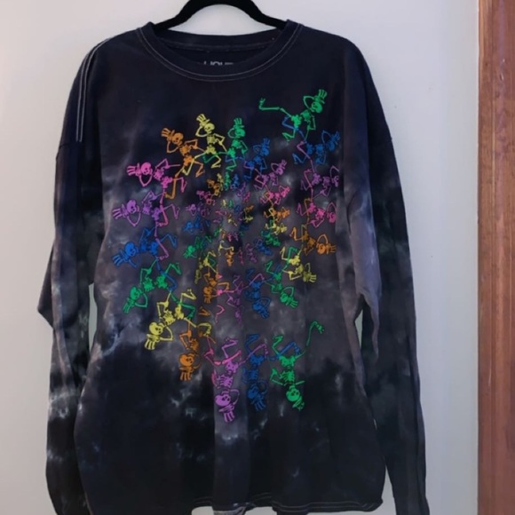 Grateful Dead Tops - oversized grateful dead tee